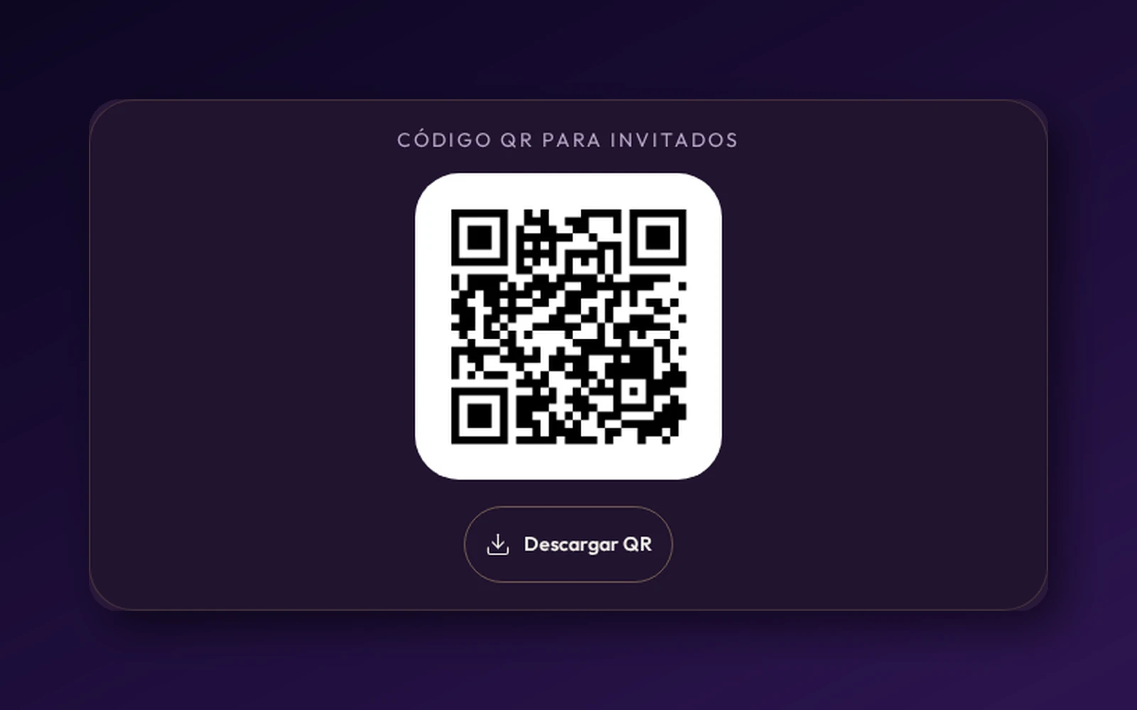 Comparte el QR